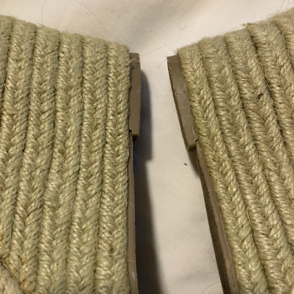 Steve Madden tan woven heel wedges - Picture 12 of 13